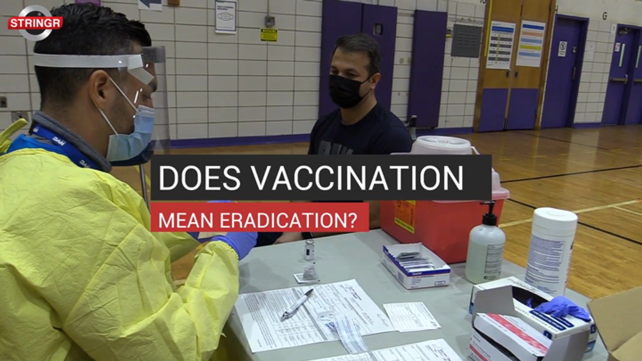 Does Vaccination Mean Eradication?