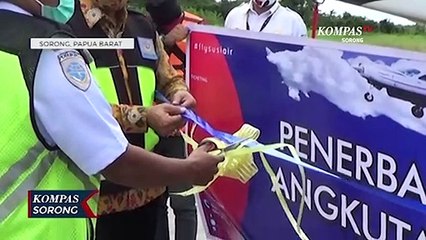 Download Video: Penerbangan Perintis Kembali Buka Di Sorong Raya