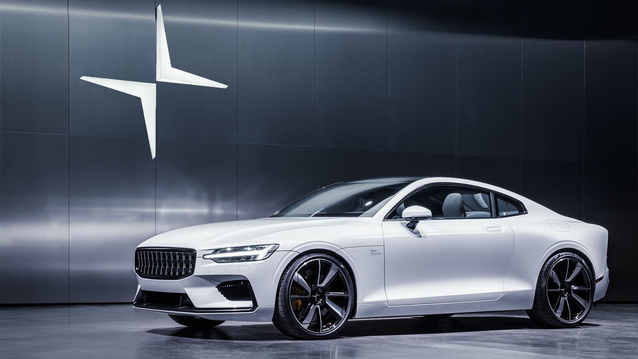 Ein neuer Player aus Schweden: Polestar debütiert mit einem Hybrid-Sportwagen und einem E-Crossover