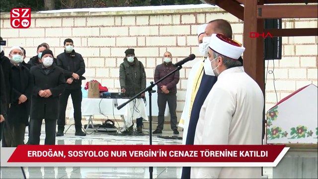 Cumhurbaşkanı Erdoğan, Prof. Dr. Nur Vergin'in cenaze törenine katıldı
