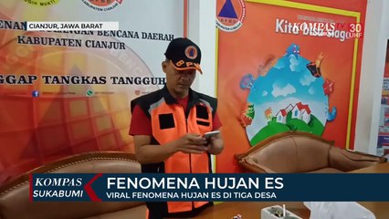 Viral Fenomena Hujan Es Di Tiga Desa