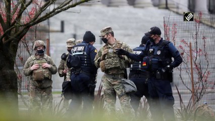 जो बाइडन के शपथ समारोह से पहले यूएस कैपिटल में सुरक्षा कड़ी