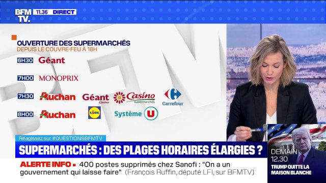 Supermarchés: des plages horaires élargies ? BFMTV répond à vos questions