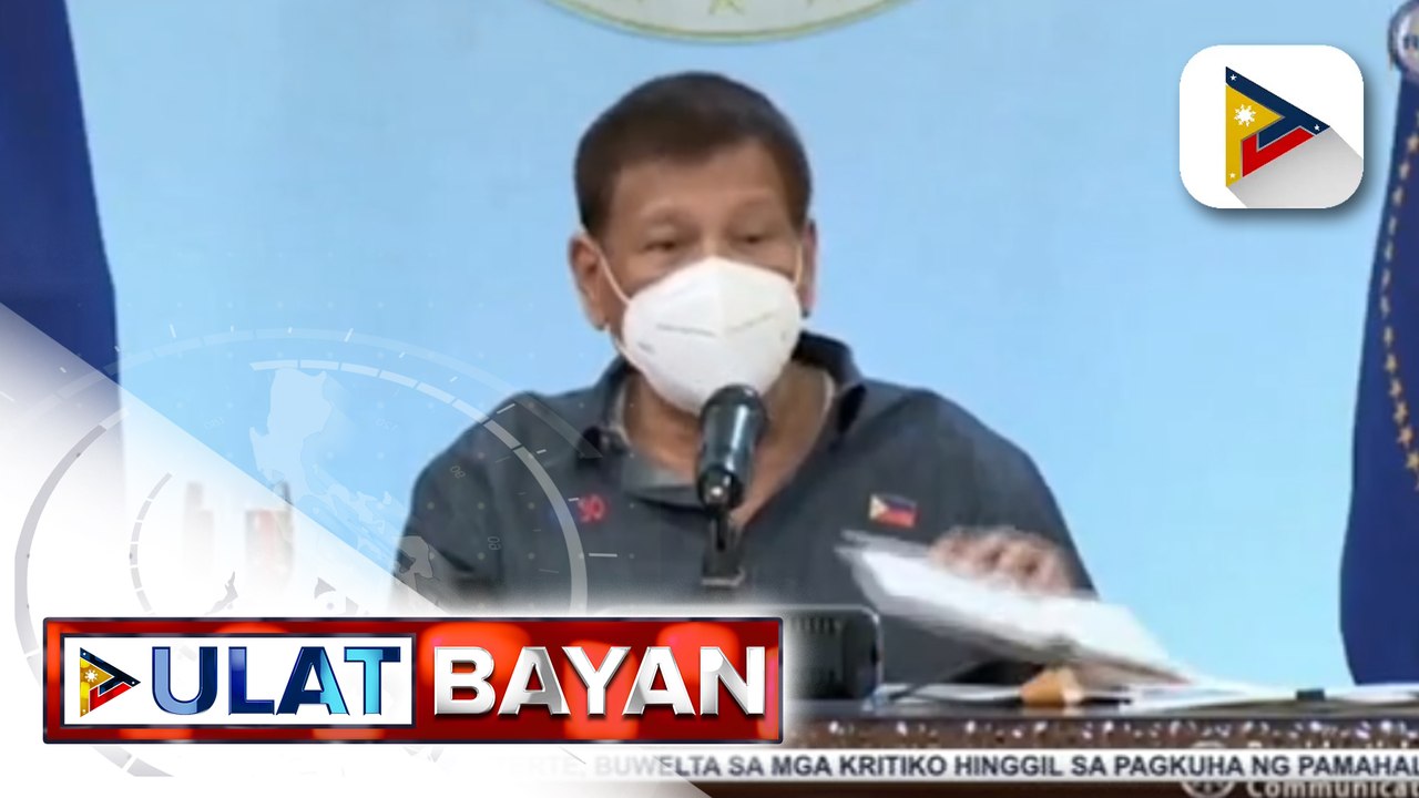 #UlatBayan | Pangulong #Duterte, may hamon sa ilang senador na umano’y mas nais ang bakuna ng Pfizer; mga senador, itinanggi ang pagpabor sa anumang brand ng COVID-19 vaccine