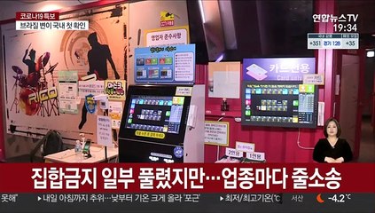 집합금지 일부 풀렸지만…업종마다 줄소송