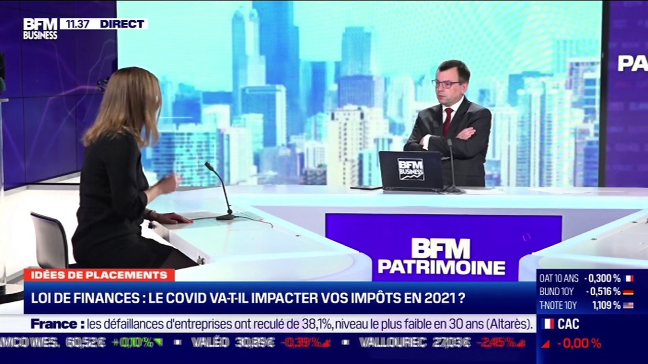 Idée de placements : Loi de finances, le Covid va-t-il impacter vos impôts en 2021 ? - 19/01