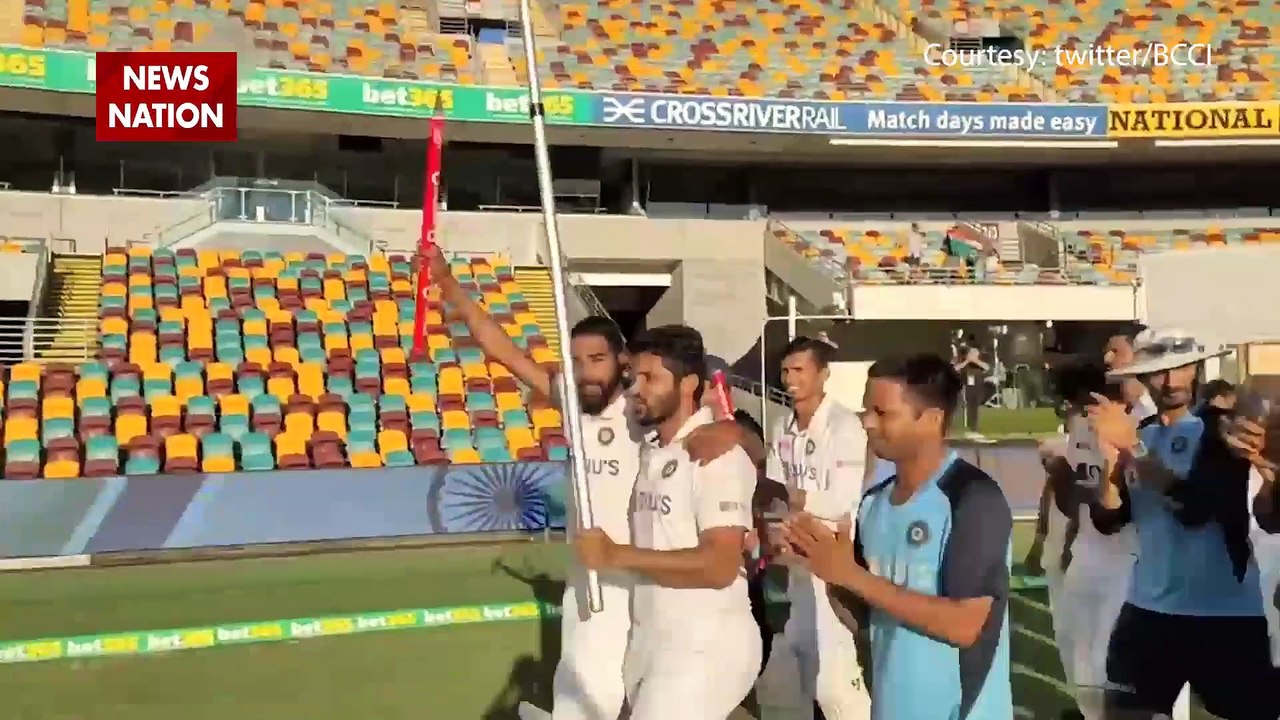 Team India achieves historical victory on Brisbane ground against Aus