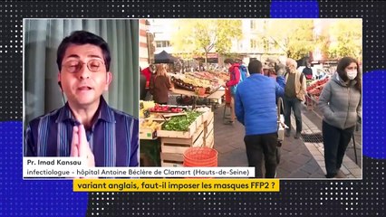 Variant du Covid-19 : l’infectiologue Imad Kansau recommande l’usage de masques FFP2