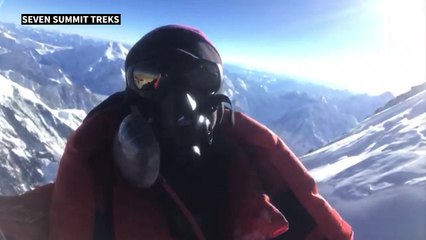 View from the top: Footage of historic Nepali K2 winter summit