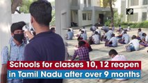 Tamil Nadu schools for classes 10, 12 reopen after over 9 months