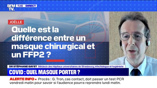 FFP2, chirurgicaux, faits maison: Quel masque porter ? BFMTV répond à vos questions
