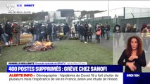 La gronde des salariés de Sanofi à Val-de-Reuil après l'annonce des suppressions de postes