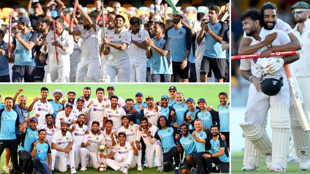 Ind vs Aus 4th Test : History At Gabba,India Defeat Australia By 3 Wickets,Win Series 2-1