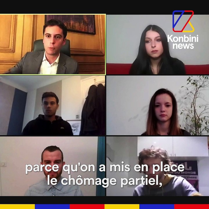 Gabriel Attal, porte-parole du gouvernement, face à la jeunesse en détresse avec le Covid-19 | INTERVIEW