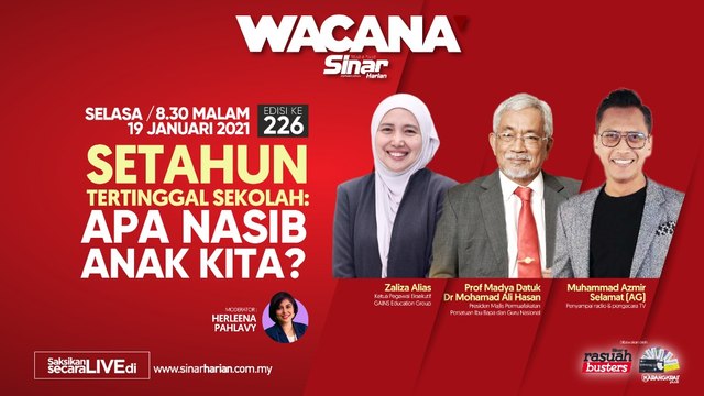 [LIVE] Setahun tertinggal sekolah: Apa nasib anak kita?