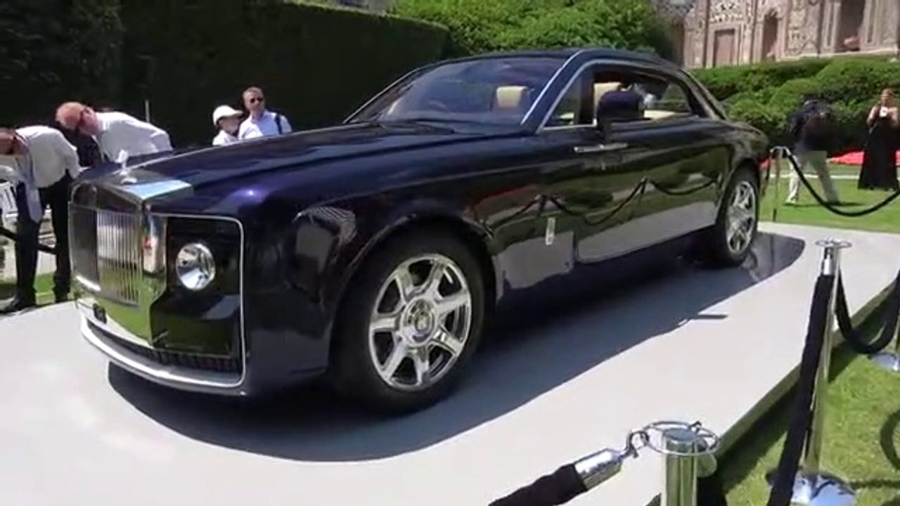 World's Most Expensive Car_ $12.8 Million Rolls Royce Sweptail