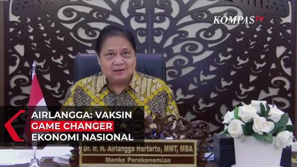 Airlangga: Vaksin Game Changer Ekonomi Nasional