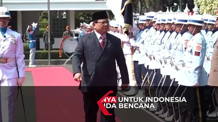 Bencana Melanda Indonesia, Ini Doa dan Harapan Prabowo