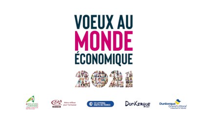 Présentation des vœux 2021 au monde économique