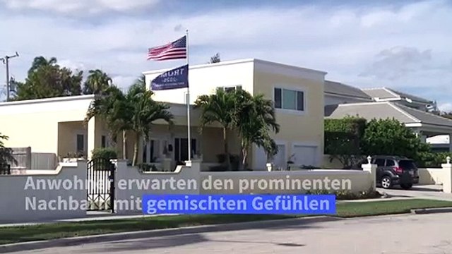 Trump zieht nach Florida - gemischte Gefühle bei den Nachbarn