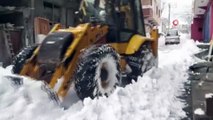 Ormanlı Belediyesi ekipleri karla mücadelesini sürdürüyor