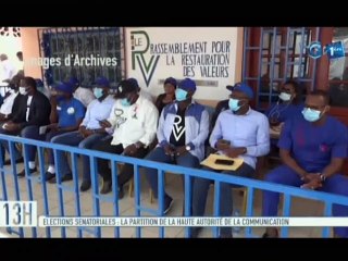 RTG / Élection sénatoriale - La partition de la haute autorité de la communication
