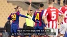 Finale - Koeman revient sur la titularisation de Messi, Marcelino aux anges après la victoire