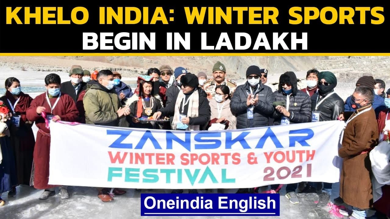 Ladakh's action-packed Zanskar Winter Sports & Youth Festival: Watch | OneIndia
