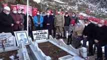 Bakan Kasapoğlu’ndan Eren Bülbül’ün mezarına ziyaret