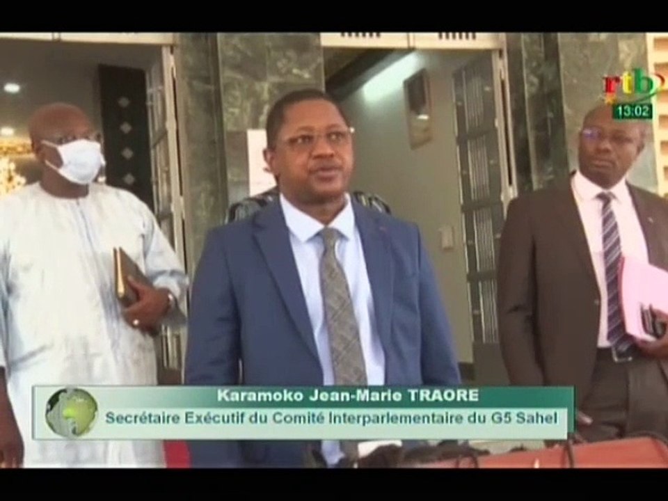 RTB / Le chef du gouvernement reçoit le Secrétaire exécutif du G5-Sahel, Karamoko Jean Marie TRAORE