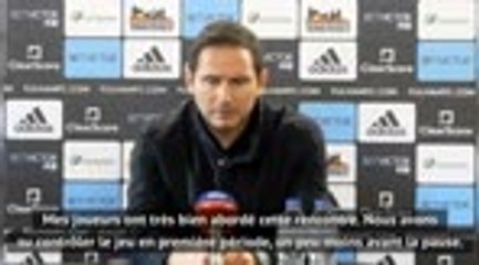 19e j. - Lampard : "C'était important de gagner ce match"