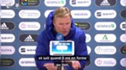 Finale - Koeman revient sur la titularisation de Messi