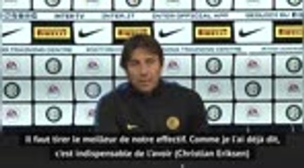18e j. - Conte : "C'est indispensable de pouvoir compter sur Eriksen"