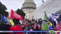 Seguidores de Trump irrumpen en la sede del congreso - Nex Noticias