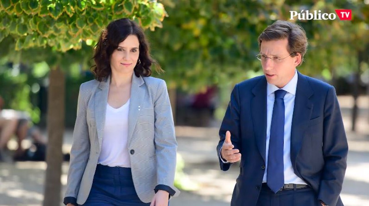 Madrid y el toque de queda: del "conmigo que no cuenten" de Ayuso al "haré lo que digan las autoridades" de Almeida