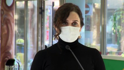 Ayuso sobre adelantar toque de queda: "Conmigo que no cuenten"