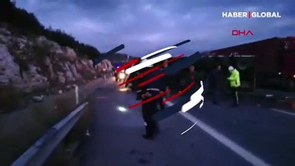 Mersin'de feci kaza: 5 kişi hayatını kaybetti