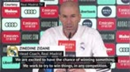 Zidane wants Copa glory on extensive CV