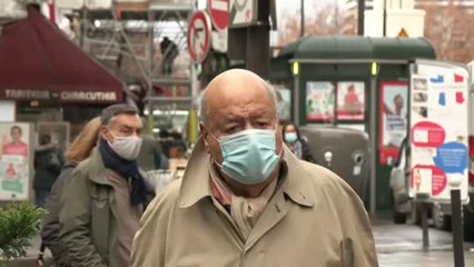 Download Video: Las autoridades francesas recomiendan no usar las mascarillas de tela ante las variantes de Covid