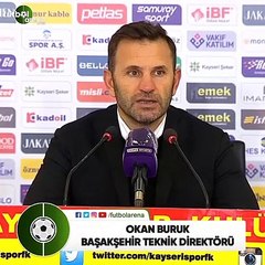 Okan Buruk: "Kalitemizi ortaya koyamadık"