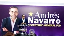 Andrés Navarro lanza sus aspiraciones a la Secretaria General del PLD
