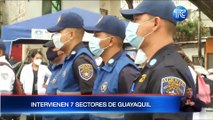 Intervienen 7 sectores de Guayaquil por alto contagio de coronavirus