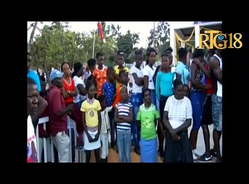 Direktè jeneral BMPAD la inogire yon plas piblik nan 2èm seksyon kominal bwa Lorens Silvès.