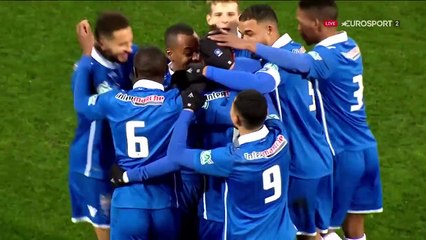 La parade miracle de Renot n'a pas suffi : l'ouverture du score de Bellugou pour Auxerre