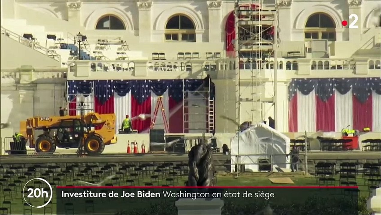 États-Unis : Washington en état de siège avant l'investiture de Joe Biden