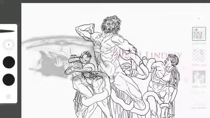 Laocoon Illustration by Joshua Lindsay (2016) 🖼️