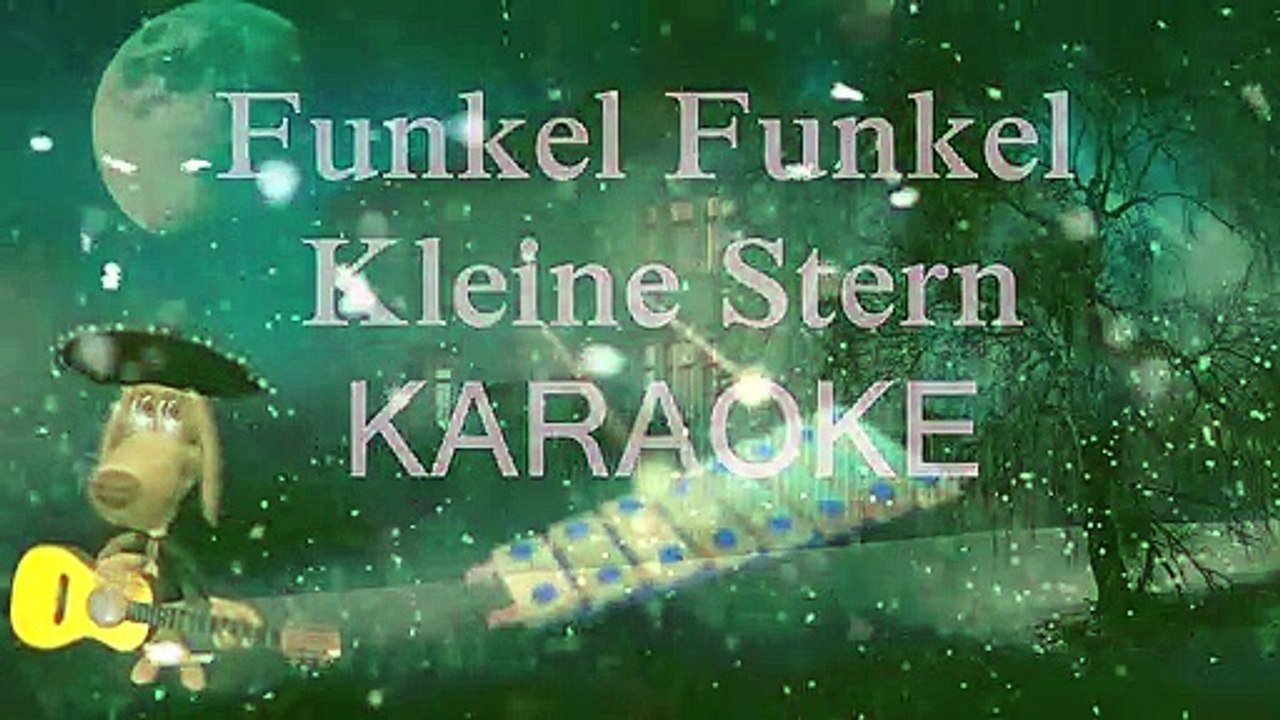 FUNKEL FUNKEL KLEINE STERN 2020 - KARAOKE DEUTSCH