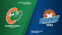 Cedevita Olimpija Ljubljana - Buducnost VOLI Podgorica Highlights | 7DAYS EuroCup, T16 Round 2