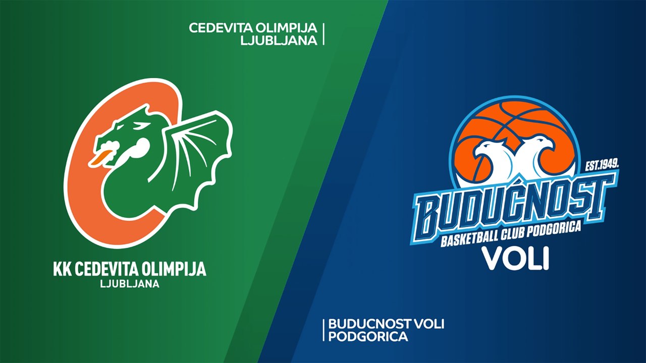 Cedevita Olimpija Ljubljana - Buducnost VOLI Podgorica Highlights | 7DAYS EuroCup, T16 Round 2