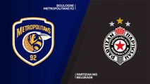 Boulogne Metropolitans 92 - Partizan NIS Belgrade Highlights | 7DAYS EuroCup, T16 Round 2